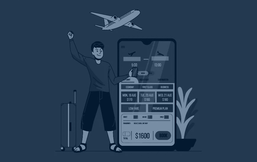 The cost of developing a flight booking app depends on many factors. Here's what you need to know.