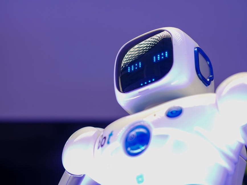 GenAI solutions enterprise implementation - AI robot representing enterprise automation and artificial intelligence technology