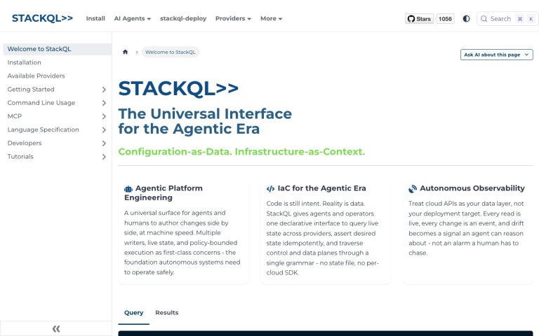 StackQL: engineering support